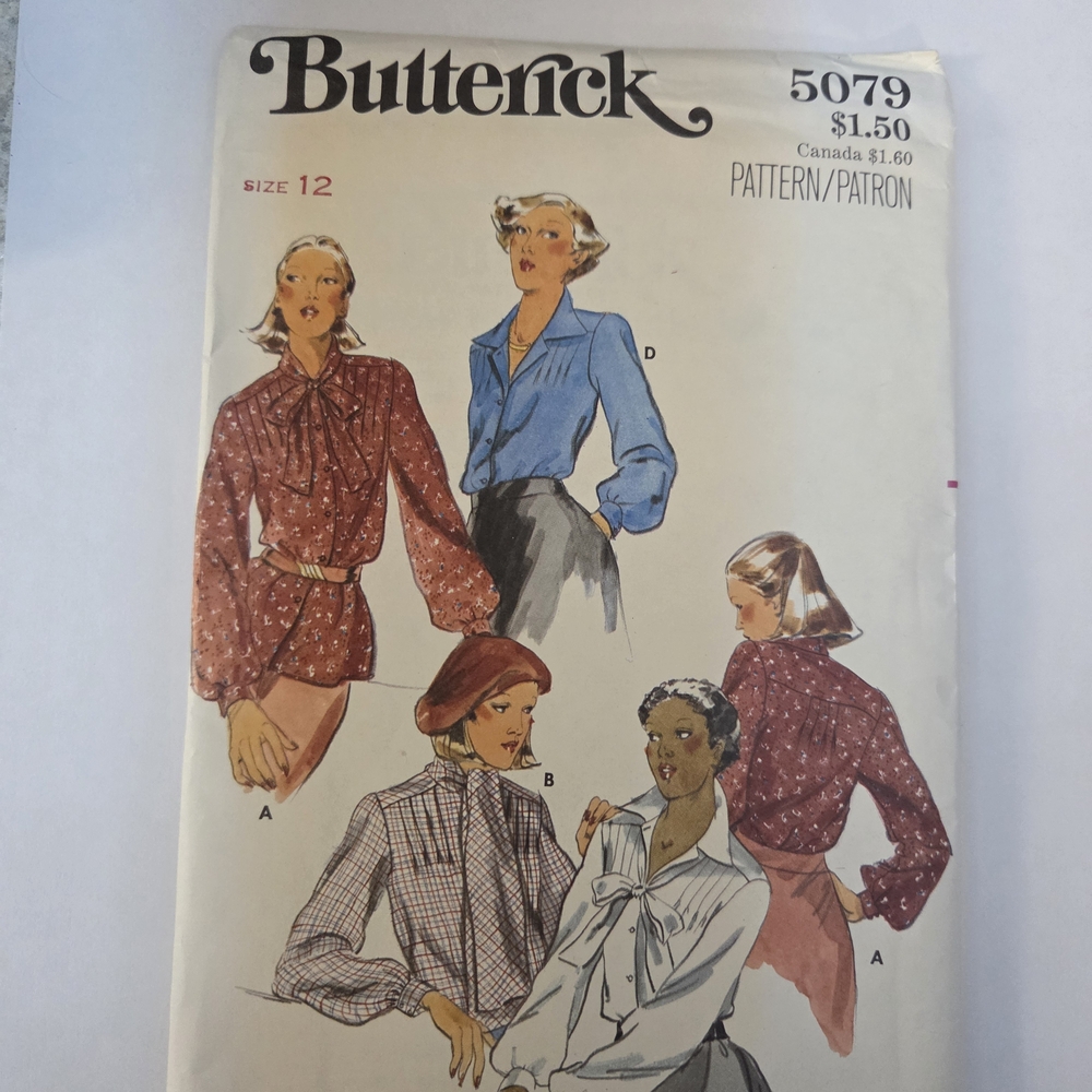 Butterick Vintage Sewing Pattern 5079